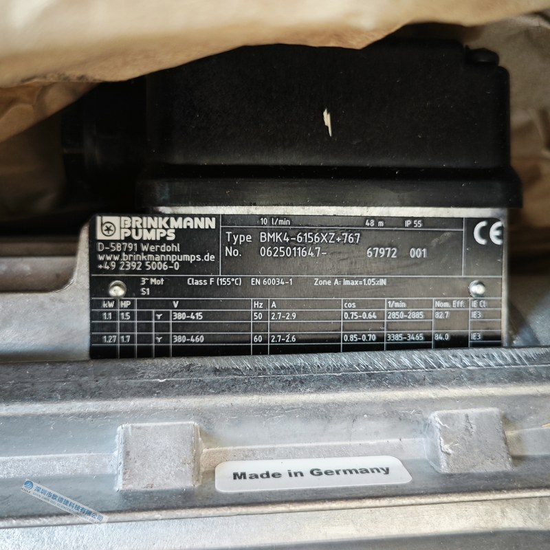 BRINKMANN离心泵BMK4-6156XZ+767